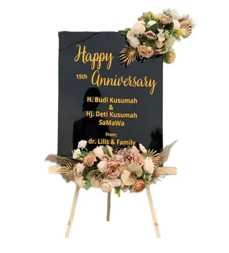 Papan Bunga Akrilik BANGKALAN