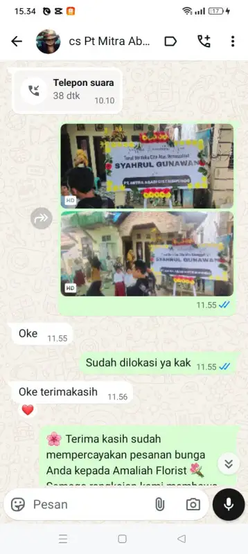 Testimonial Papan ucapan BANGKALAN